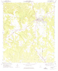 Download a high-resolution, GPS-compatible USGS topo map for Richland, GA (1974 edition)