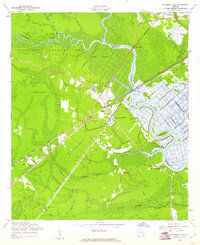 Download a high-resolution, GPS-compatible USGS topo map for Richmond Hill, GA (1961 edition)