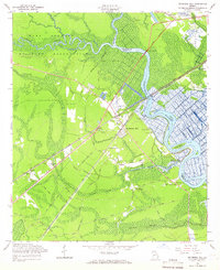 Download a high-resolution, GPS-compatible USGS topo map for Richmond Hill, GA (1966 edition)