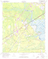Download a high-resolution, GPS-compatible USGS topo map for Richmond Hill, GA (1973 edition)