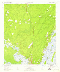 Download a high-resolution, GPS-compatible USGS topo map for Ridgeville, GA (1959 edition)