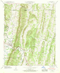 preview thumbnail of historical topo map of Ringgold, GA in 1946