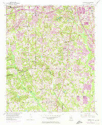 Download a high-resolution, GPS-compatible USGS topo map for Riverdale, GA (1974 edition)