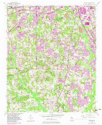 Download a high-resolution, GPS-compatible USGS topo map for Riverdale, GA (1983 edition)