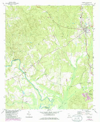Download a high-resolution, GPS-compatible USGS topo map for Roberta, GA (1986 edition)