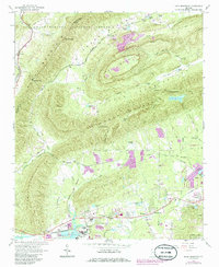 Download a high-resolution, GPS-compatible USGS topo map for Rock Mountain, GA (1986 edition)