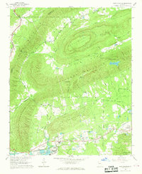 Download a high-resolution, GPS-compatible USGS topo map for Rock Mountain, GA (1968 edition)