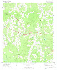 preview thumbnail of historical topo map of Laurens County, GA in 1971
