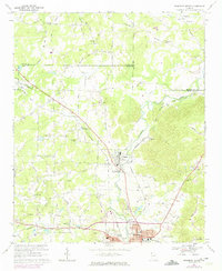 Download a high-resolution, GPS-compatible USGS topo map for Rockmart North, GA (1974 edition)