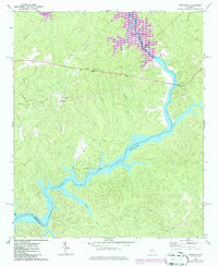 Download a high-resolution, GPS-compatible USGS topo map for Rockville, GA (1986 edition)
