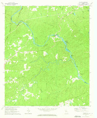 preview thumbnail of historical topo map of Talbot County, GA in 1971