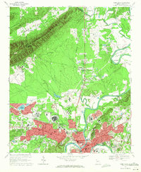 Download a high-resolution, GPS-compatible USGS topo map for Rome North, GA (1971 edition)