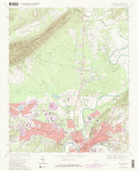 Download a high-resolution, GPS-compatible USGS topo map for Rome North, GA (1986 edition)