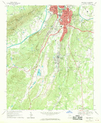 Download a high-resolution, GPS-compatible USGS topo map for Rome South, GA (1970 edition)