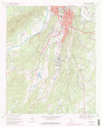 Download a high-resolution, GPS-compatible USGS topo map for Rome South, GA (1986 edition)