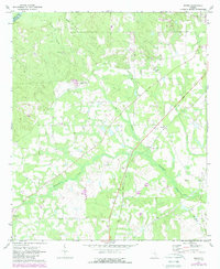 Download a high-resolution, GPS-compatible USGS topo map for Roper, GA (1988 edition)