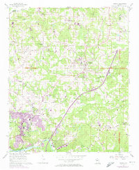 Download a high-resolution, GPS-compatible USGS topo map for Roswell, GA (1974 edition)