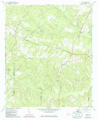 Download a high-resolution, GPS-compatible USGS topo map for Rupert, GA (1985 edition)