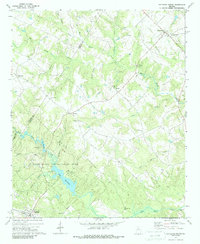 Download a high-resolution, GPS-compatible USGS topo map for Rutledge North, GA (1987 edition)