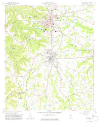 Download a high-resolution, GPS-compatible USGS topo map for Sandersville, GA (1981 edition)
