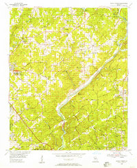 Download a high-resolution, GPS-compatible USGS topo map for Sandy Springs, GA (1957 edition)