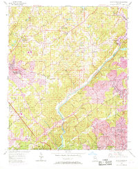 Download a high-resolution, GPS-compatible USGS topo map for Sandy Springs, GA (1969 edition)