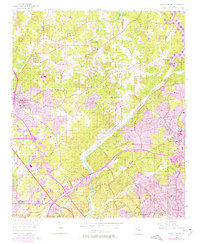 Download a high-resolution, GPS-compatible USGS topo map for Sandy Springs, GA (1977 edition)