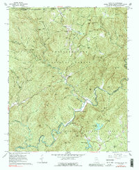 Download a high-resolution, GPS-compatible USGS topo map for Satolah, GA (1991 edition)