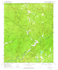 Download a high-resolution, GPS-compatible USGS topo map for Satolah, GA (1964 edition)