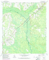 Download a high-resolution, GPS-compatible USGS topo map for Screven, GA (1988 edition)
