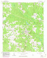 Download a high-resolution, GPS-compatible USGS topo map for Senoia, GA (1983 edition)