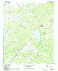 Download a high-resolution, GPS-compatible USGS topo map for Shady Dale, GA (1985 edition)