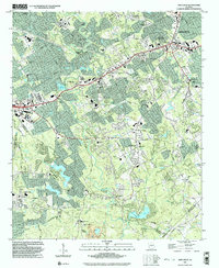 Download a high-resolution, GPS-compatible USGS topo map for Snellville, GA (2003 edition)