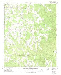 1972 Map of Sonoraville, 1974 Print