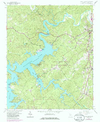 Download a high-resolution, GPS-compatible USGS topo map for South Canton, GA (1986 edition)