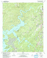 Download a high-resolution, GPS-compatible USGS topo map for South Canton, GA (1993 edition)