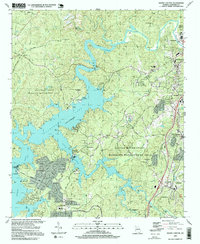 Download a high-resolution, GPS-compatible USGS topo map for South Canton, GA (1999 edition)