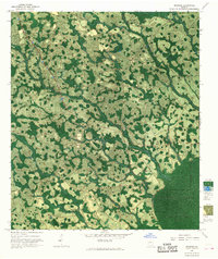 Download a high-resolution, GPS-compatible USGS topo map for Spooner, GA (1968 edition)