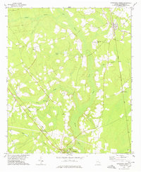 Download a high-resolution, GPS-compatible USGS topo map for Springfield North, GA (1978 edition)