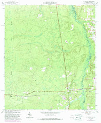 preview thumbnail of historical topo map of Charlton County, GA in 1966