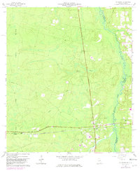 Download a high-resolution, GPS-compatible USGS topo map for St George, GA (1981 edition)