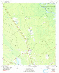 Download a high-resolution, GPS-compatible USGS topo map for Sterling, GA (1991 edition)