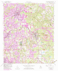 Download a high-resolution, GPS-compatible USGS topo map for Stone Mountain, GA (1983 edition)