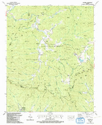 Download a high-resolution, GPS-compatible USGS topo map for Suches, GA (1991 edition)