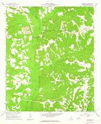 preview thumbnail of historical topo map of Washington County, GA in 1962