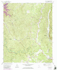 Download a high-resolution, GPS-compatible USGS topo map for Talking Rock, GA (1986 edition)