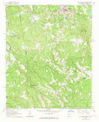 Download a high-resolution, GPS-compatible USGS topo map for Tallapoosa South, GA (1968 edition)