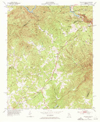 Download a high-resolution, GPS-compatible USGS topo map for Tallulah Falls, GA (1972 edition)