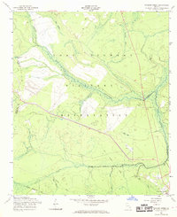 Download a high-resolution, GPS-compatible USGS topo map for Taylors Creek, GA (1969 edition)