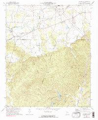 Download a high-resolution, GPS-compatible USGS topo map for Taylorsville, GA (1974 edition)